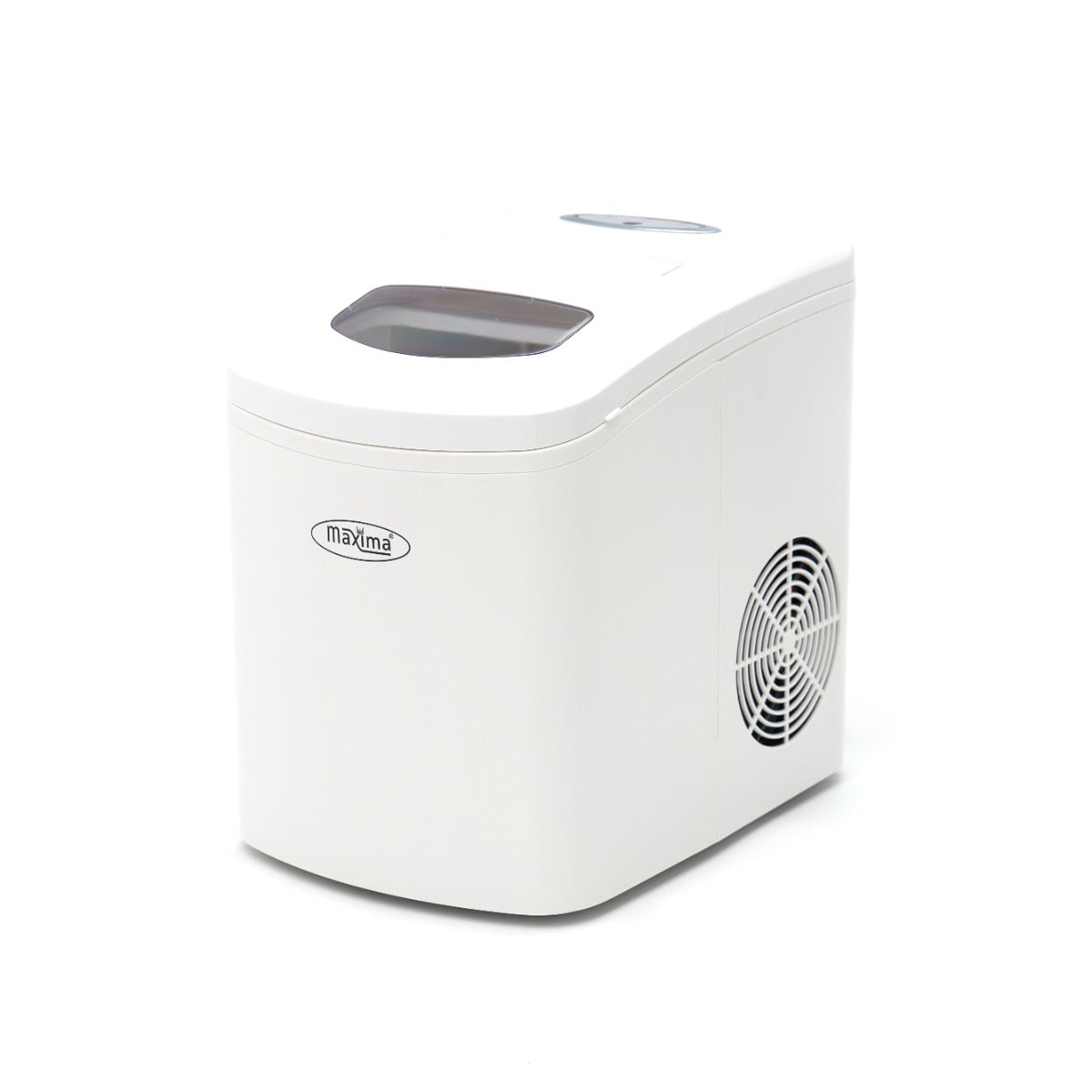 Maxima Ijsblokjesmachine 10-12 Kg/Dag - Holle Ijsblokjes - Luchtgekoeld - Wit