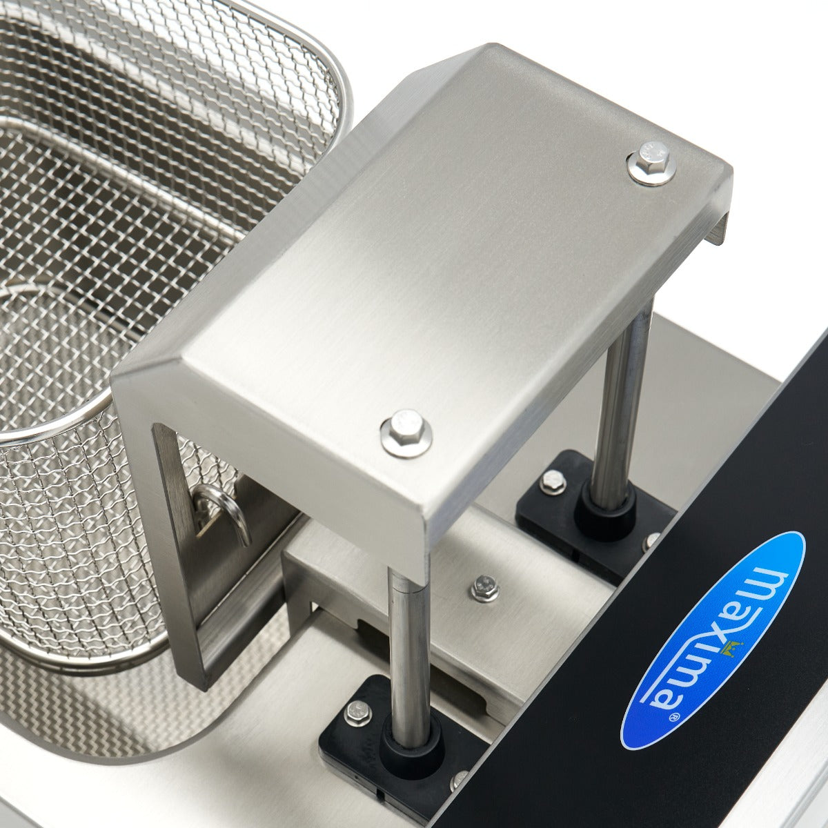Maxima Frituurpan - 8 L - 1 Mand - Inductie - Liftsysteem - met Tapkraan