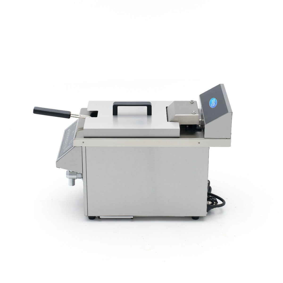 Maxima Frituurpan - 8 L - 1 Mand - Inductie - Liftsysteem - met Tapkraan