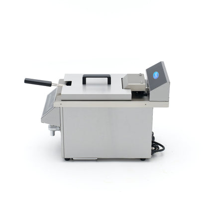 Maxima Frituurpan - 8 L - 1 Mand - Inductie - Liftsysteem - met Tapkraan