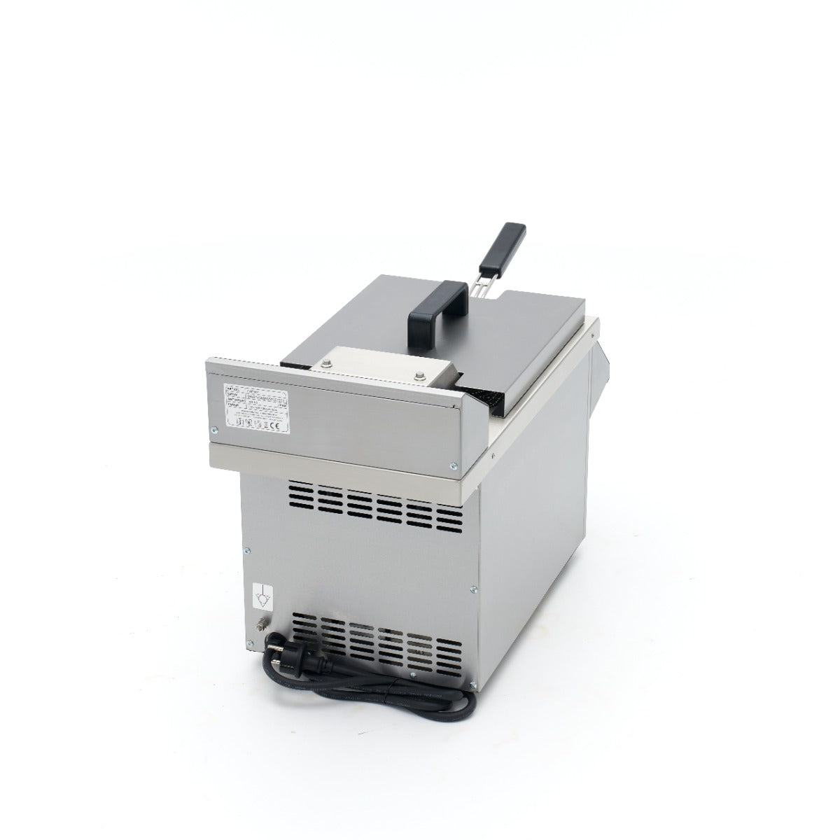 Maxima Frituurpan - 8 L - 1 Mand - Inductie - Liftsysteem - met Tapkraan