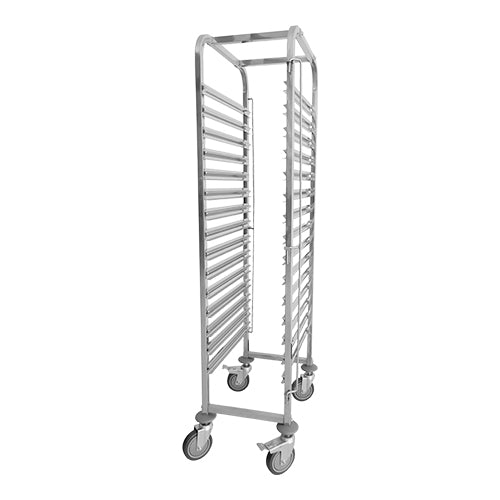 CaterChef Tray Trolley - Gastronorm - Fits 15 x 1/1 GN Trays - excl GN Trays EMGA