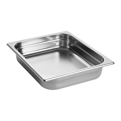 CaterChef Gastronorm Container 1/2 GN - Stainless Steel - EMGA