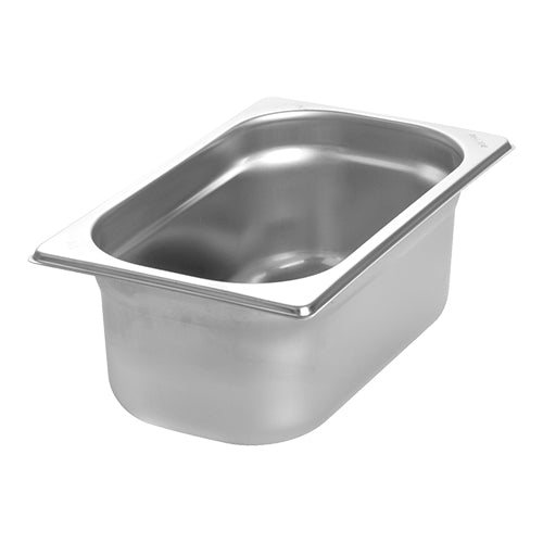 CaterChef Gastronorm Container 1/4 GN - Stainless Steel - EMGA