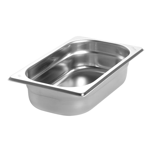 CaterChef Gastronorm Container 1/4 GN - Stainless Steel - EMGA