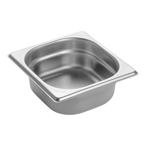 CaterChef Gastronorm Container 1/6 GN - Stainless Steel - EMGA