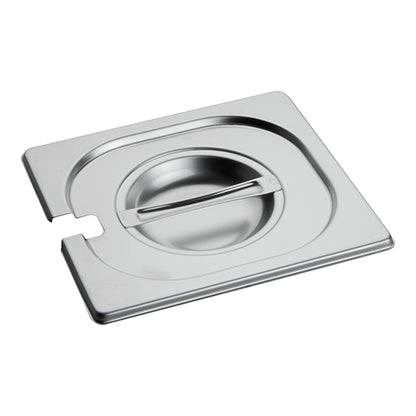 CaterChef Gastronorm Lid - 1/6 GN - Stainless Steel - EMGA