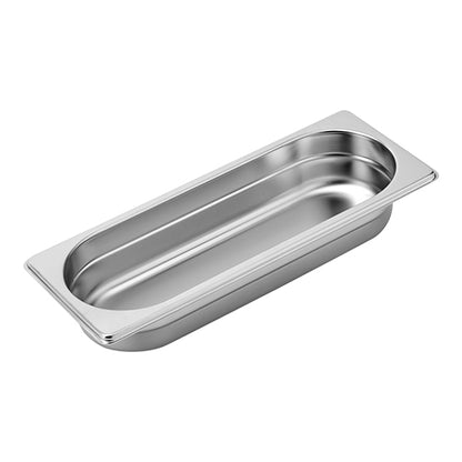 CaterChef Gastronorm Container 2/8 GN - Stainless Steel - EMGA