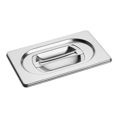 CaterChef Gastronorm Lid - 1/9 GN - Stainless Steel - EMGA