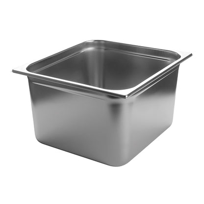 CaterChef Gastronorm Container 2/3 GN - Stainless Steel - EMGA