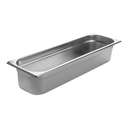 CaterChef Gastronorm Container 2/4 GN - Stainless Steel - EMGA