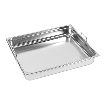 CaterChef Gastronorm Container 2/1 GN - Stainless Steel - EMGA