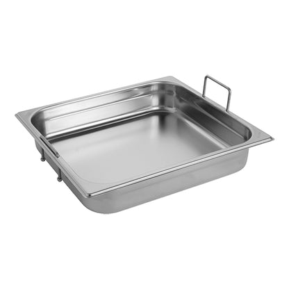 CaterChef Gastronorm Container 2/3 GN - Stainless Steel - EMGA