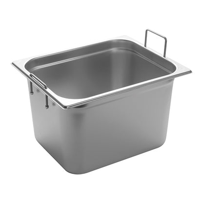 CaterChef Gastronorm Container 1/2 GN - Stainless Steel - EMGA