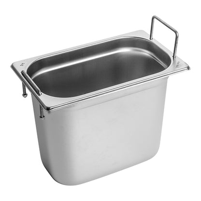 CaterChef Gastronorm Container 1/4 GN - Stainless Steel - EMGA