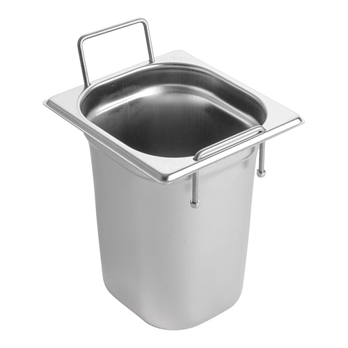 CaterChef Gastronorm Container 1/6 GN - Stainless Steel - EMGA