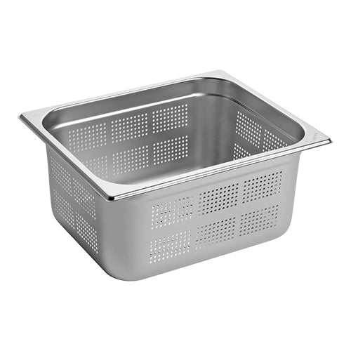 CaterChef Gastronorm Container 1/2 GN - Stainless Steel - EMGA