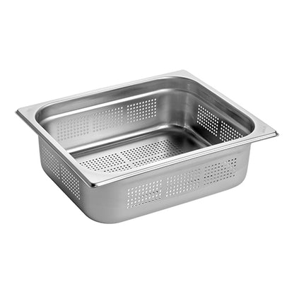 CaterChef Gastronorm Container 1/2 GN - Stainless Steel - EMGA