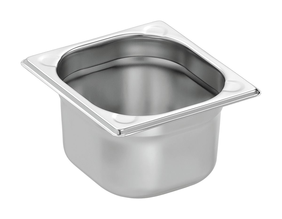 Bartscher Gastronorm Container 1/6 GN - Stainless Steel - RVSVoordeel