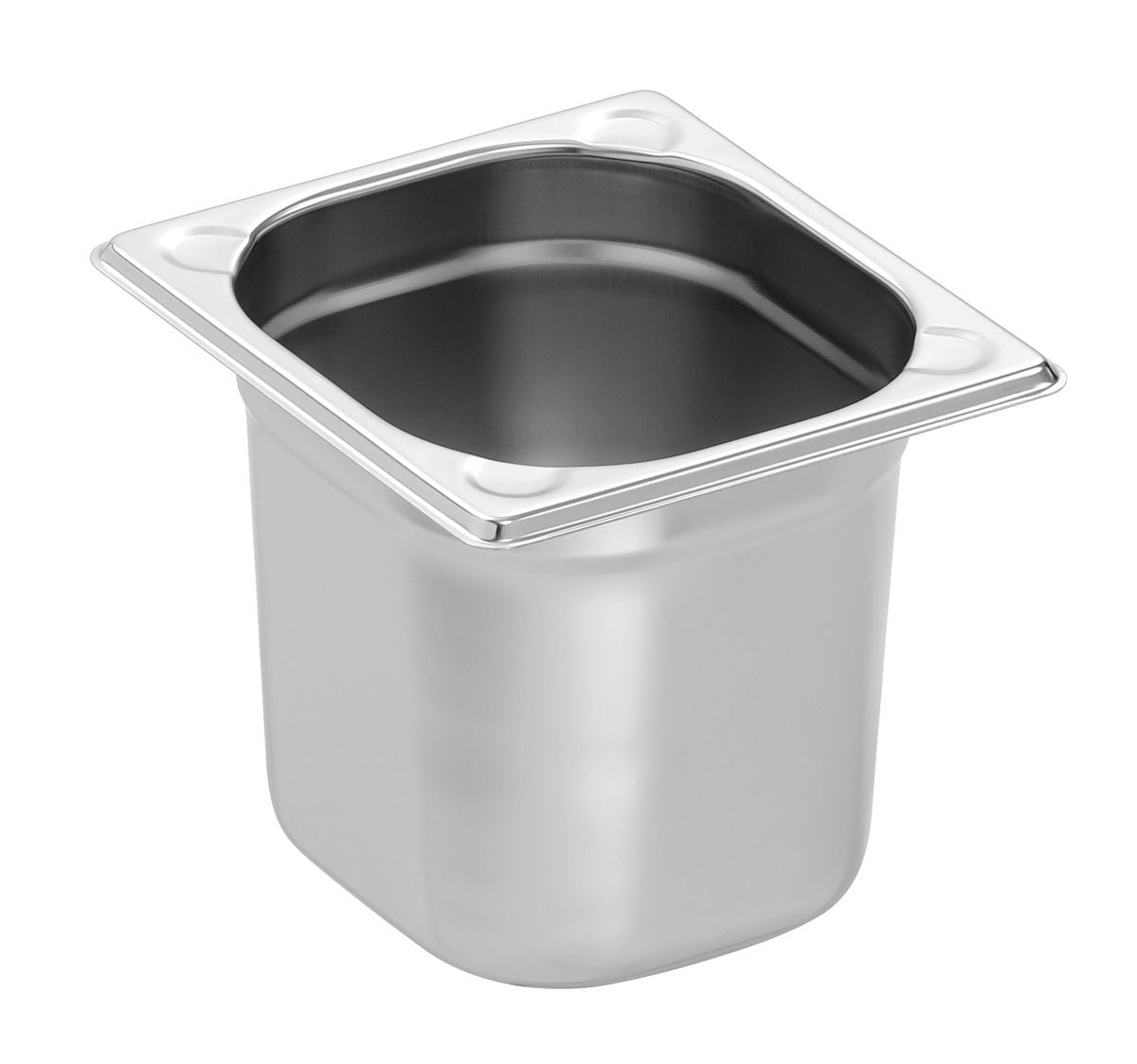 Bartscher Gastronorm Container 1/6 GN - Stainless Steel - RVSVoordeel