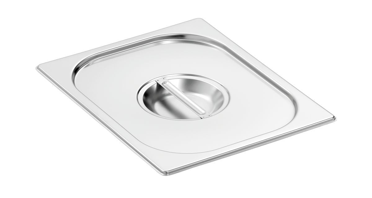 Bartscher Gastronorm Lid - 1/2 GN - Stainless Steel - RVSVoordeel