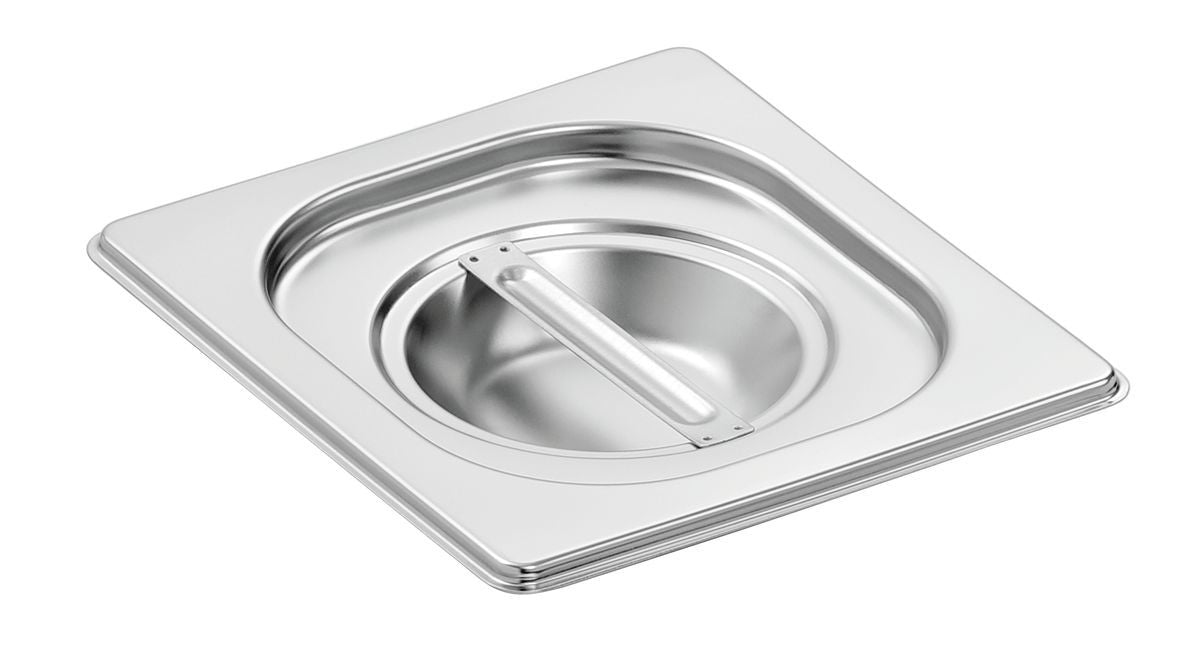 Bartscher Gastronorm Lid - 1/6 GN - Stainless Steel - RVSVoordeel