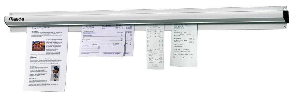 Bartscher Label / Receipt holder - RVSVoordeel