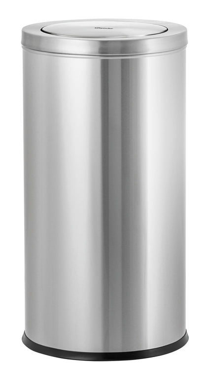Bartscher Stainless steel Garbage Bin 52L with Swing lid - RVSVoordeel