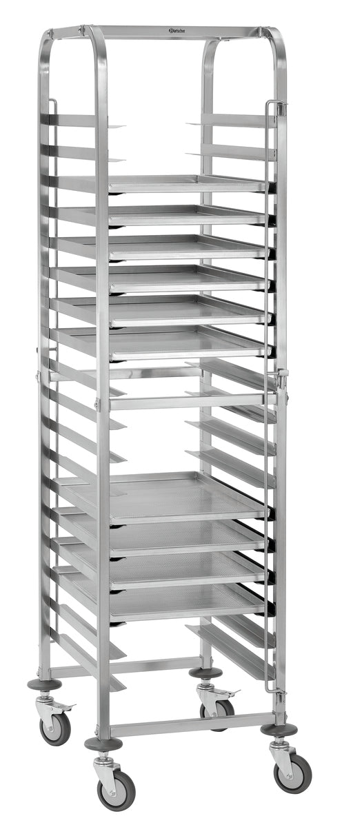 Bartscher Tray Trolley - Bakerynorm - Fits 18 x Trays (60 x 40cm) - excl Trays - RVSVoordeel