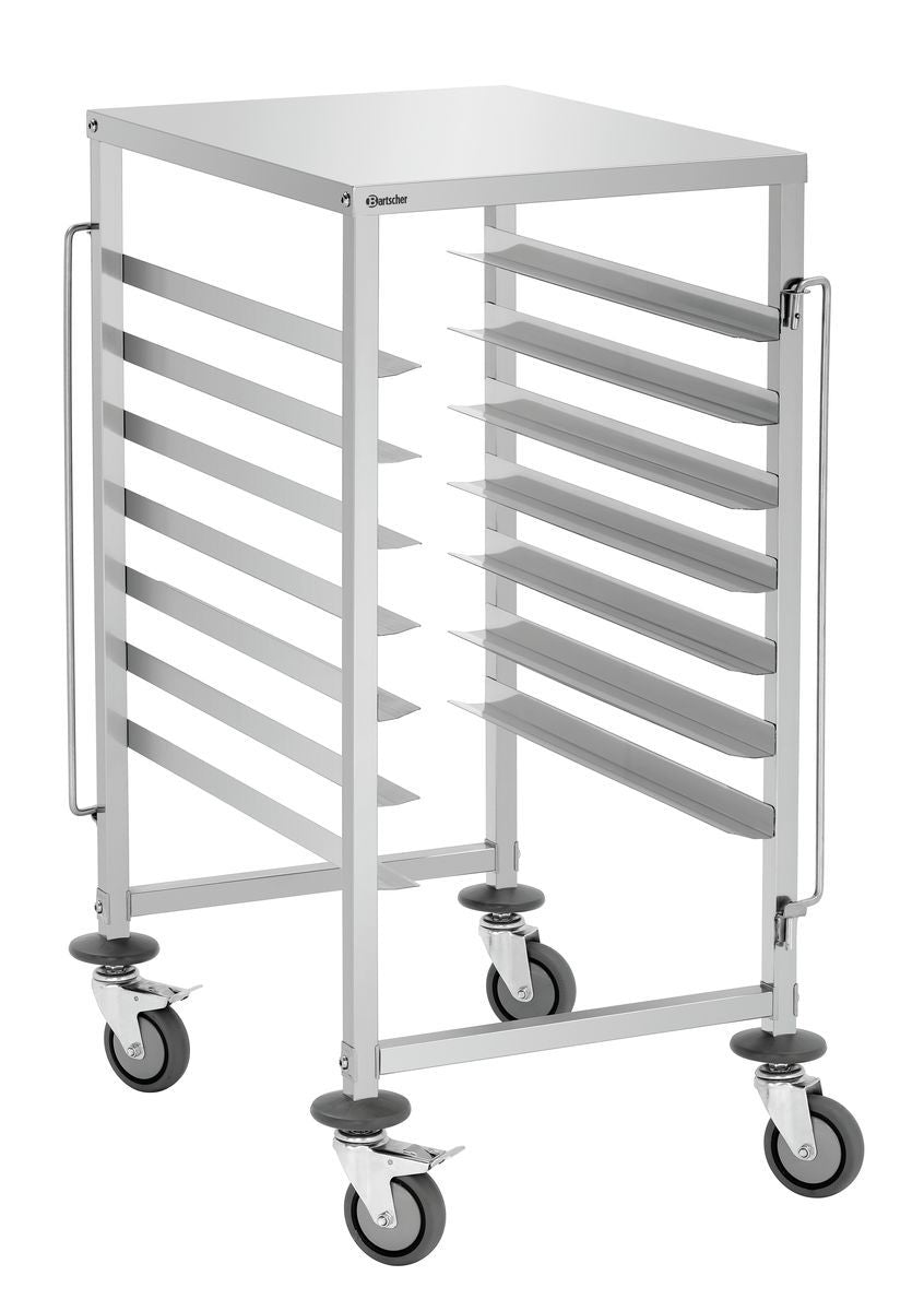 Bartscher Tray Trolley - Bakerynorm - Fits 7 x Trays (60 x 40cm) - excl Trays - RVSVoordeel