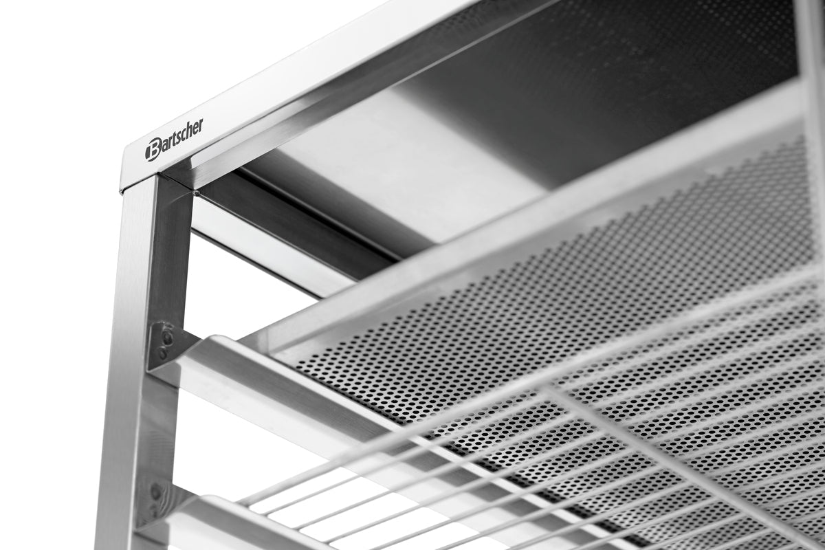 Bartscher Tray Trolley - Bakerynorm - Fits 7 x Trays (60 x 40cm) - excl Trays - RVSVoordeel