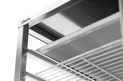 Bartscher Tray Trolley - Bakerynorm - Fits 7 x Trays (60 x 40cm) - excl Trays - RVSVoordeel