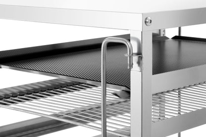 Bartscher Tray Trolley - Bakerynorm - Fits 7 x Trays (60 x 40cm) - excl Trays - RVSVoordeel
