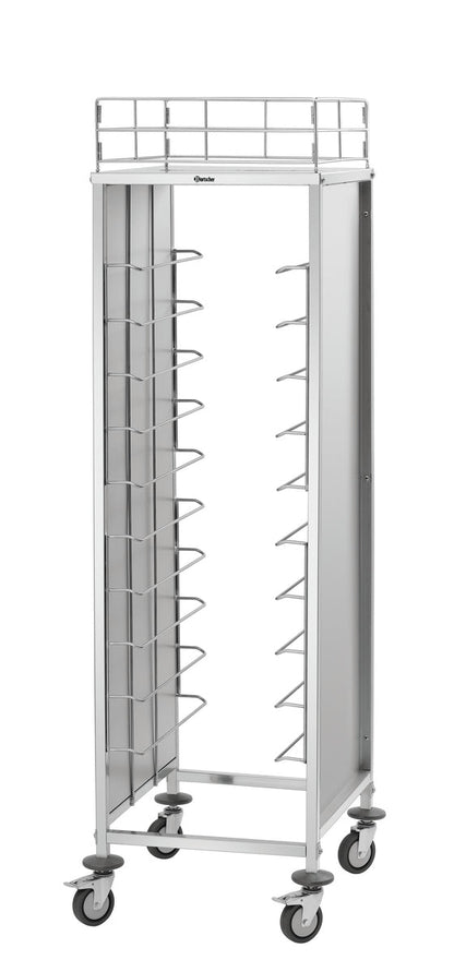 Bartscher Tray Trolley Gastronorm - Fits 10 x 1/1 GN - excl GN trays - RVSVoordeel