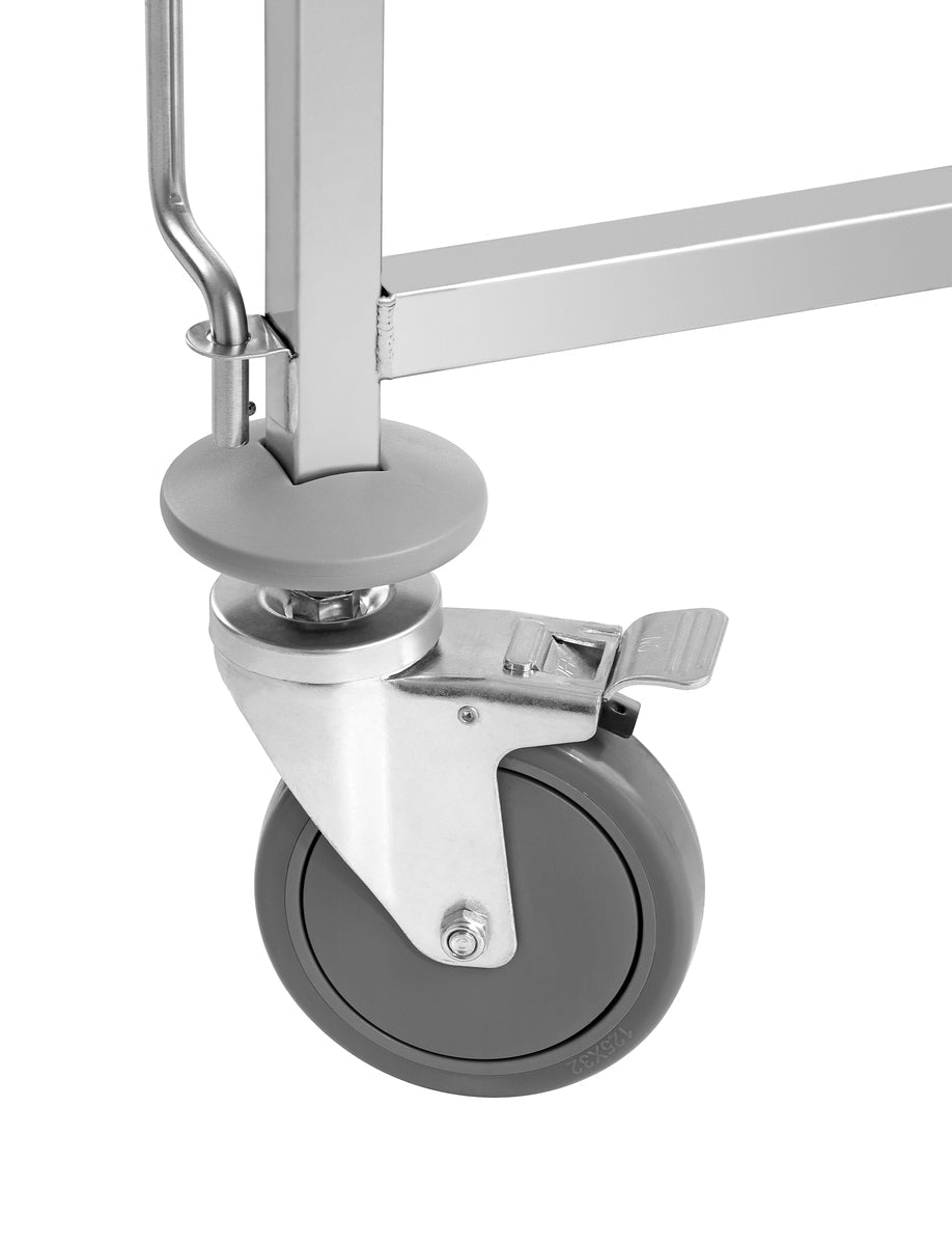 Bartscher Tray Trolley Gastronorm - Fits 15 x 1/1 GN - excl GN trays - RVSVoordeel