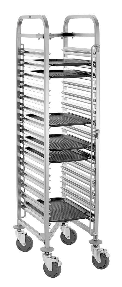 Bartscher Tray Trolley Gastronorm - Fits 15 x 1/1 GN - excl GN trays - RVSVoordeel