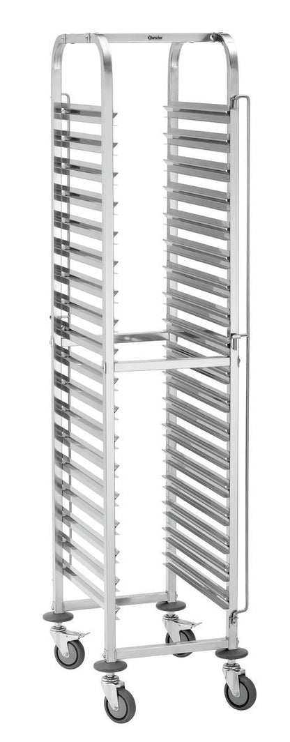 Bartscher Tray Trolley Gastronorm - Fits 18 x 1/1 GN - excl GN trays - RVSVoordeel