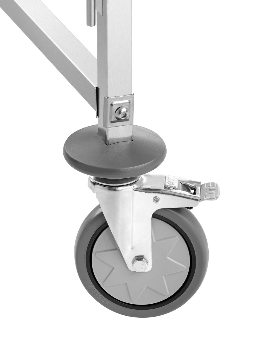 Bartscher Tray Trolley Gastronorm - Fits 18 x 2/1 GN - excl GN trays - RVSVoordeel