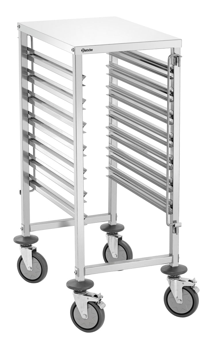 Bartscher Tray Trolley Gastronorm - Fits 7 x 1/1 GN - excl GN trays - RVSVoordeel