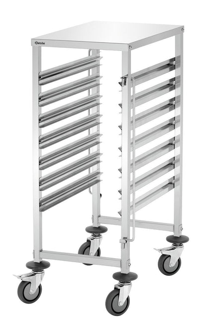 Bartscher Tray Trolley Gastronorm - Fits 7 x 1/1 GN - excl GN trays - RVSVoordeel