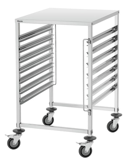 Bartscher Tray Trolley Gastronorm - Fits 7 x 2/1 GN - excl GN trays - RVSVoordeel