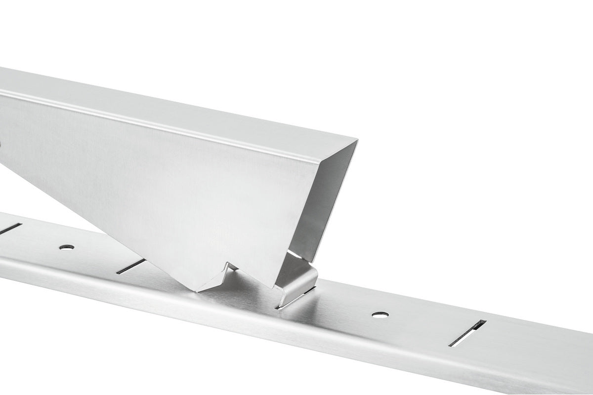 Bartscher Wall Shelf 35,5cm Deep - Complete set - RVSVoordeel