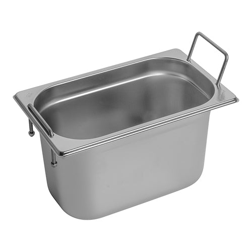 CaterChef Gastronorm Container 1/4 GN - Stainless Steel - EMGA - RVSVoordeel