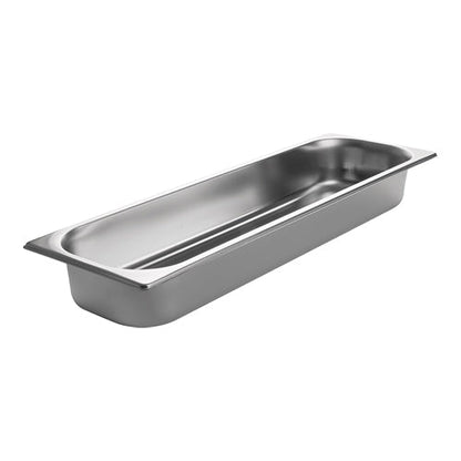 CaterChef Gastronorm Container 2/4 GN - Stainless Steel - EMGA - RVSVoordeel