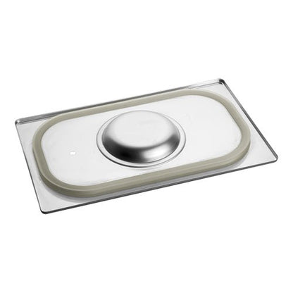 CaterChef Gastronorm Lid - 1/4 GN - Stainless Steel - EMGA - RVSVoordeel