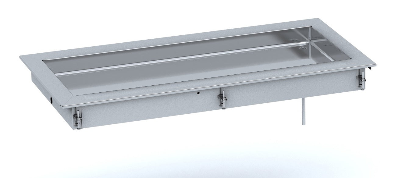 Combisteel Drop - In Crushed Ice Container GN sizes - Built - in model - RVSVoordeel