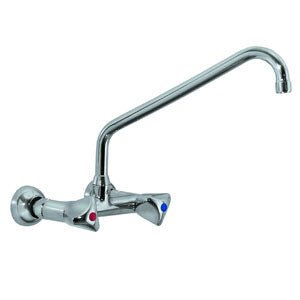 Combisteel Faucet Wall - mounted - 2 holes - RVSVoordeel