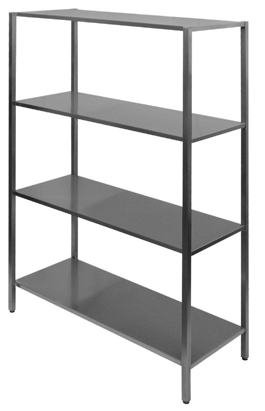 Combisteel Storage Shelf - 4 Shelves - Fixed - RVSVoordeel