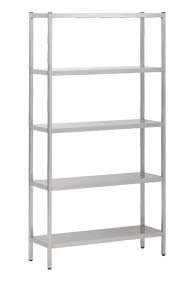 Combisteel Storage Shelf - 5 Shelves - Fixed - RVSVoordeel