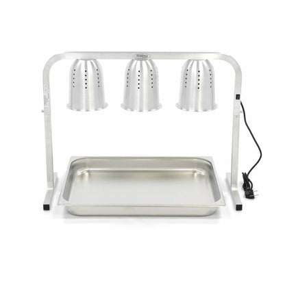 Heating Lamp with 3 Lamps - incl 3 Lamps and 1 x 2/1 GN container - RVSVoordeel